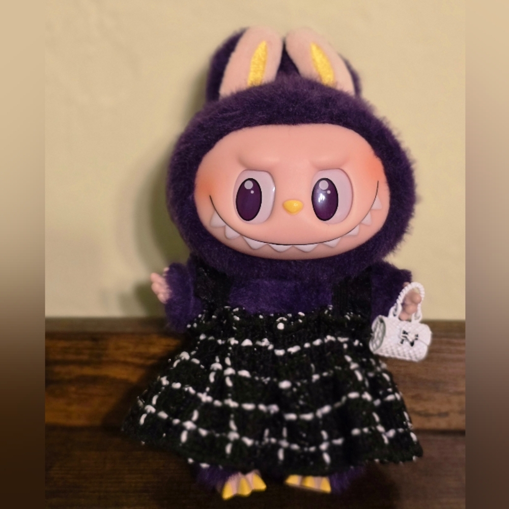 NWT Fashion Labubu Dress With 2 Hand Bags (Doll NOT Included)
